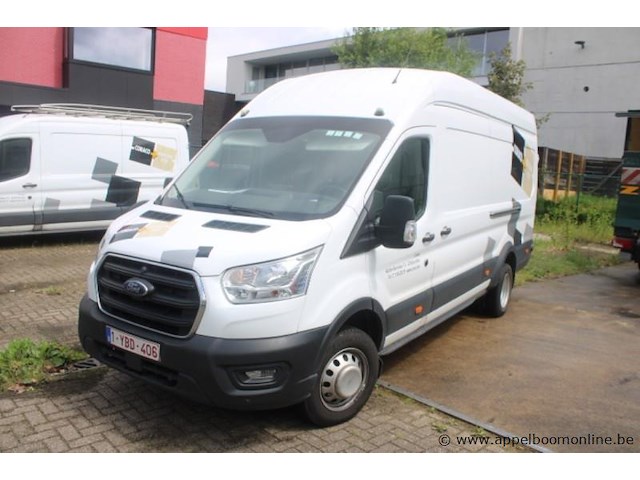 Lichte vrachtwagen ford, transit, wf0exxttreku04389, 1e insch 06/07/2020, 1995cm³, 96kw, diesel, euro 6, 82524km, inschrijvingsbewijs deel i en ii, keuringsbewijs (geldig tot 14/07/2026), gelijkvormigheidsattest, identificatieverslag - afbeelding 1 van  19
