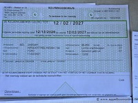 Lichte vrachtwagen ford, transit, wf0exxttrely83264, 1e insch 11/02/2021, 1995cm³, 95.60kw, diesel, euro 6d, 92051km, inschrijvingsbewijs deel i en ii, keuringsbewijs (geldig tot 12/02/2027), gelijkvormigheidsattest, identificatieverslag - afbeelding 8 van  17