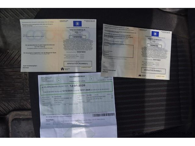 Lichte vrachtwagen ford, transit, wf0fxxttgfjr23688, 1e insch 11/07/2019, 1995cm³, 96kw, diesel, euro 6d, 194999km vlgs ltst keuring (2025), inschrijvingsbewijs deel i en ii, keuringsbewijs (geldig tot 12/01/2026), gelijkvormigheidsattest - afbeelding 3 van  14