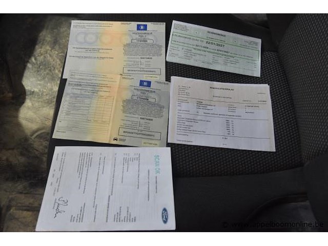 Lichte vrachtwagen ford, transit, wf0xxxttgxfd20229, 1e insch 13/05/2015, 2198cm³, 92kw, diesel, euro 5b, 143532km, inschrijvingsbewijs deel i en ii, keuringsbewijs (geldig tot 22/01/2027), gelijkvormigheidsattest, identificatieverslag - afbeelding 6 van  19