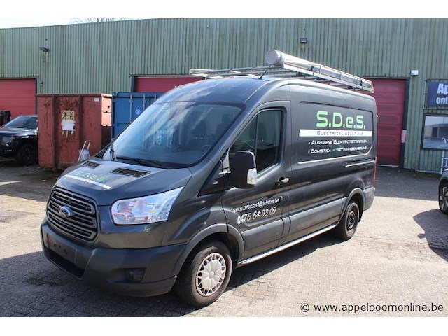 Lichte vrachtwagen ford, transit, wf0xxxttgxft43754, 1e insch 17/11/2015, 2198cm³, 92kw, diesel, euro 5b, 90931km, kentekenbewijs deel i + ii, gelijkvormigheidsattest, keuring geldig tot 11/2023, identificatieverslag - afbeelding 1 van  15