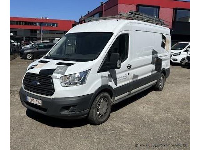 Lichte vrachtwagen ford, transit, wf0xxxttgxjj27550, 1e insch 28/06/2018, 1996cm³, 96kw, diesel, euro 6b, 125341km, inschrijvingsbewijs deel i en ii, keuringsbewijs (geldig tot 29/06/2026), gelijkvormigheidsattest, identificatieverslag - afbeelding 1 van  18