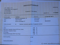 Lichte vrachtwagen ford, transit, wf0xxxttgxke24025, 1e insch 30/09/2019, 1995cm³, 96kw, diesel, euro 6b, 86861km, inschrijvingsbewijs deel i en ii, keuringsbewijs (geldig tot 15/10/2026), gelijkvormigheidsattest, identificatieverslag - afbeelding 8 van  22