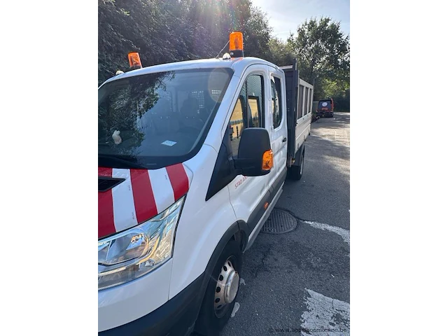 Lichte vrachtwagen ford transit, wfoexxttgegb86325, 1e insch 2016-06-15, 61891km, 2198cm³, 92kw, diesel, manueel, euro 5b, mtm 3500kg, tarra 2830kg, keuring tot 2027-06-30, insch. deel i en ii, coc en identificatieverslag, open laadbak scattolini - afbeelding 6 van  13