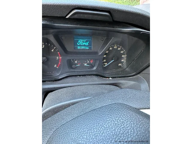 Lichte vrachtwagen ford transit, wfoexxttgegb86325, 1e insch 2016-06-15, 61891km, 2198cm³, 92kw, diesel, manueel, euro 5b, mtm 3500kg, tarra 2830kg, keuring tot 2027-06-30, insch. deel i en ii, coc en identificatieverslag, open laadbak scattolini - afbeelding 8 van  13