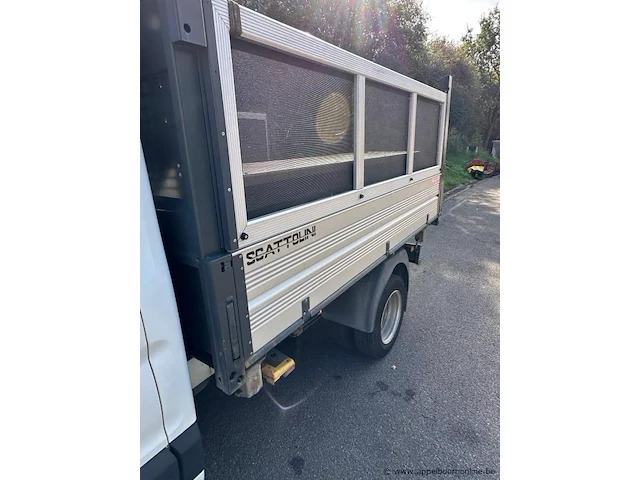 Lichte vrachtwagen ford transit, wfoexxttgegb86325, 1e insch 2016-06-15, 61891km, 2198cm³, 92kw, diesel, manueel, euro 5b, mtm 3500kg, tarra 2830kg, keuring tot 2027-06-30, insch. deel i en ii, coc en identificatieverslag, open laadbak scattolini - afbeelding 9 van  13