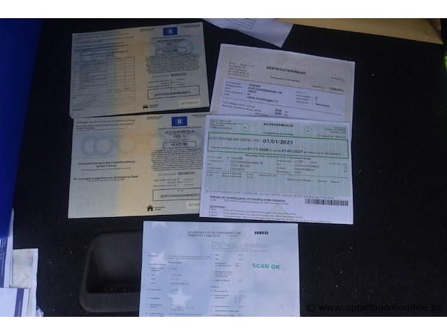 Lichte vrachtwagen iveco, 35s14n, zcfc335a205045640, 1e insch 22/07/2015, 2998cm³, 100kw, aardgas, euro 6, 22345km, inschrijvingsbewijs deel i en ii, keuringsbewijs (geldig tot 01/01/2027), gelijkvormigheidsattest, identificatieverslag - afbeelding 3 van  18