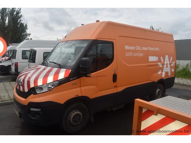 Lichte vrachtwagen iveco, 35s14n, zcfc335a205045640, 1e insch 22/07/2015, 2998cm³, 100kw, aardgas, euro 6, 22345km, inschrijvingsbewijs deel i en ii, keuringsbewijs (geldig tot 01/01/2027), gelijkvormigheidsattest, identificatieverslag - afbeelding 12 van  18