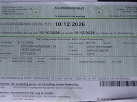 Lichte vrachtwagen iveco, 35s14n, zcfc335a505066594, 1e insch 07/12/2015, 2998cm³, 100kw, cng, euro 6, 62724km vlgs ltst keuring (2025), inschrijvingsbewijs deel i en ii, keuringsbewijs (geldig tot 10/12/2026), gelijkvormigheidsattest, identificatieverslag - afbeelding 12 van  12