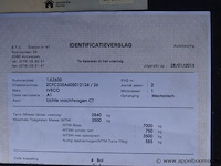 Lichte vrachtwagen iveco, 35s14n, zcfc335a605012124, 1e insch 20/01/2015, 2998cm³, 100kw, aardgas (cng), euro 6, 77727km, inschrijvingsbewijs deel i en ii, keuringsbewijs (geldig tot 01/09/2026), gelijkvormigheidsattest, identificatieverslag - afbeelding 6 van  18