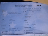 Lichte vrachtwagen iveco, 35s14n, zcfc335a605012124, 1e insch 20/01/2015, 2998cm³, 100kw, aardgas (cng), euro 6, 77727km, inschrijvingsbewijs deel i en ii, keuringsbewijs (geldig tot 01/09/2026), gelijkvormigheidsattest, identificatieverslag - afbeelding 8 van  18