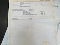 Lichte vrachtwagen iveco daily 35s14n, zcfc335a805045335, 1e insch 2015-07-22, 156249km, 2998cm³, 100kw, aardgas (cng), transm. ngk, euro 6, mtm 3500kg, tarra 2700kg, keur. tot 2027-02-28, insch. deel i+ii, coc en identificatieverslag - afbeelding 6 van  14