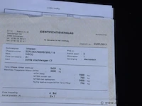 Lichte vrachtwagen iveco fd112c, datum 1ste inschrijving 10/7/2013, chassisnr zcfc35a7205957205, cng, km-stand laatste keuring 23,477, euro v, ttm 3500kg, schade rondom, mogelijks batterij plat - afbeelding 5 van  16
