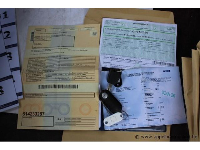 Lichte vrachtwagen iveco fd11c2c, cng, datum 1ste inschrijving 11/6/2013, chassisnummer zcfc35a7205957202, 67.228km, euro v - afbeelding 9 van  9