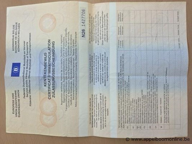 Lichte vrachtwagen iveco fd11c2c, cng, datum 1ste inschrijving 24/6/2013, chassisnummer zcfc35a7205957201, 36,736km, euro v - afbeelding 2 van  16