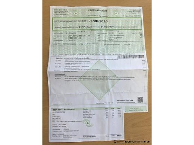 Lichte vrachtwagen iveco fd11c2c, cng, datum 1ste inschrijving 24/6/2013, chassisnummer zcfc35a7205957201, 36,736km, euro v - afbeelding 6 van  16