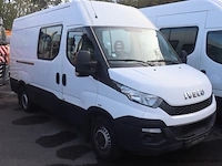 Lichte vrachtwagen iveco fd11c2c, datum 1ste inschr 7/12/2015, chassis nr zcfc335a505065770, km-stand 51925, cng, ttm 3500, schade rondom