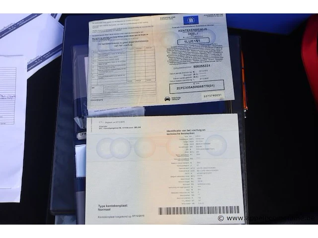 Lichte vrachtwagen iveco fd11c2c, datum 1ste inschr 7/12/2015, chassis nr zcfc335a505065770, km-stand 51925, cng, ttm 3500, schade rondom - afbeelding 12 van  13