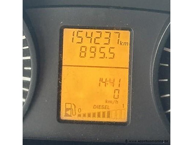 Lichte vrachtwagen mercedes-benz, sprinter, 154237km, zonder boorddocumenten, koper ontvangt een attest van verlies van de boorddocumenten van de gerechtsdeurwaarder - afbeelding 6 van  15