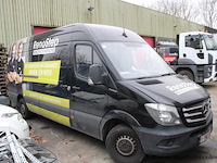 Lichte vrachtwagen mercedes, sprinter, wdb9066351p563365, datum 1e insch 02/01/18, 2143cm³, 120kw, diesel, euro vi, 161530km vlgs ltst keuring, kentekenbewijs deel i+ii, gelijkvormigheidsattest, keuring geldig tot 01/26 - afbeelding 3 van  10