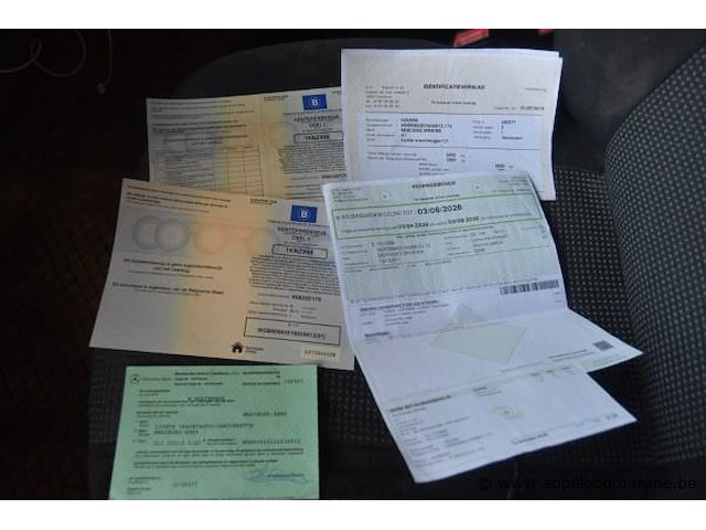 Lichte vrachtwagen mercedes, sprinter, wdb9066351s636812, 1e insch 13/12/2011, 2143cm³, 95kw, diesel, euro 5, 352906km, inschrijvingsbewijs deel i en ii, keuringsbewijs (geldig tot 03/06/2026), gelijkvormigheidsattest, identificatieverslag - afbeelding 9 van  22