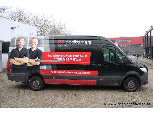 Lichte vrachtwagen mercedes, sprinter, wdb9076351p035587, datum 1e insch 19/10/2018, 2143cm³, 120kw, diesel, euro 6c, 133077km, kentekenbewijs deel i + ii, gelijkvormigheidsattest, keuring geldig tot 10/26 - afbeelding 11 van  16