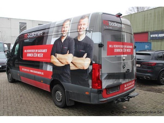 Lichte vrachtwagen mercedes, sprinter, wdb9076351p035587, datum 1e insch 19/10/2018, 2143cm³, 120kw, diesel, euro 6c, 133077km, kentekenbewijs deel i + ii, gelijkvormigheidsattest, keuring geldig tot 10/26 - afbeelding 14 van  16