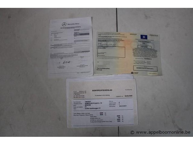 Lichte vrachtwagen mercedes, sprinter, wdb9076351p163473, 217102km, 1e inschr 26/02/20, 2143cm³, 105kw, diesel, euro vi, kenteken deel i, gelijkvormigheidsattest, identificatieverslag - afbeelding 14 van  21