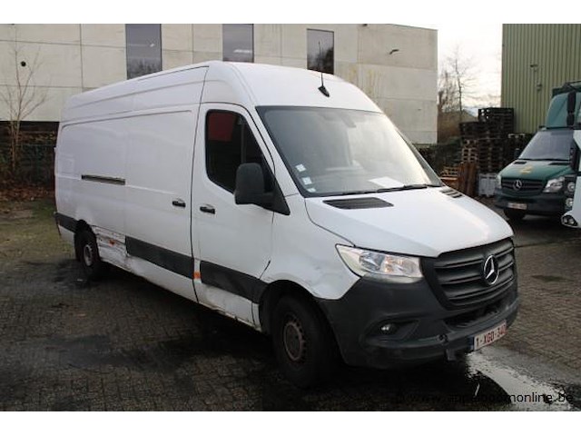 Lichte vrachtwagen mercedes, sprinter, wdb9076351p64360, 1e inchr 20/12/19, 160209km, 2143cm³, 105kw, diesel, euro vi, kenteken deel i, gelijkvormigheidsattest, identificatieverslag, ongeldige keuring - afbeelding 9 van  15