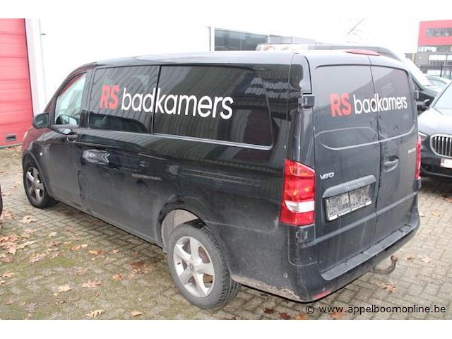 Lichte vrachtwagen mercedes, vito, wdf4477031357527, datum 1e insch 18/09/19, 2143cm³, 120kw, diesel, euro 6b, 214721km, kentekenbewijs deel i+ii, gelijkvormigheidsattest, keuring geldig tot 09/26 - afbeelding 1 van  16
