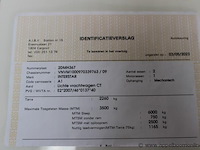 Lichte vrachtwagen nissan, interstar, vnvm1000970339763, 1e insch 25/04/2023, 2299cm³, 100kw, diesel, euro 6d, 91350km, inschrijvingsbewijs deel i en ii, keuringsbewijs (geldig tot 03/05/2027), gelijkvormigheidsattest, identificatieverslag - afbeelding 13 van  21