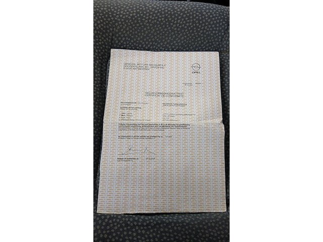 Lichte vrachtwagen opel movano meubelbak met laadklep, type u9c1k6, ch.nr. vn1u9c1k640449711, bouwjaar 30.01.2009 (sleutels en alle boorddocumenten) - afbeelding 14 van  34