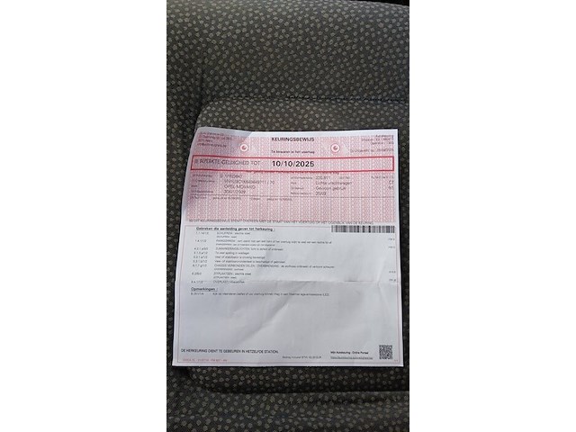 Lichte vrachtwagen opel movano meubelbak met laadklep, type u9c1k6, ch.nr. vn1u9c1k640449711, bouwjaar 30.01.2009 (sleutels en alle boorddocumenten) - afbeelding 18 van  34