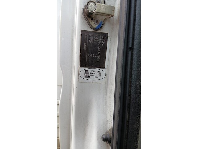 Lichte vrachtwagen opel movano meubelbak met laadklep, type u9c1k6, ch.nr. vn1u9c1k640449711, bouwjaar 30.01.2009 (sleutels en alle boorddocumenten) - afbeelding 32 van  34