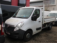 Lichte vrachtwagen opel, movano, w0vvst604kb173364, datum 1e insch 24/07/19, 2299cm³, 125kw, diesel, euro 6b, 69325km vlgs ltst keuring, kentekenbewijs deel i + ii, gelijkvormigheidsattest, keuring geldig tot 07/26