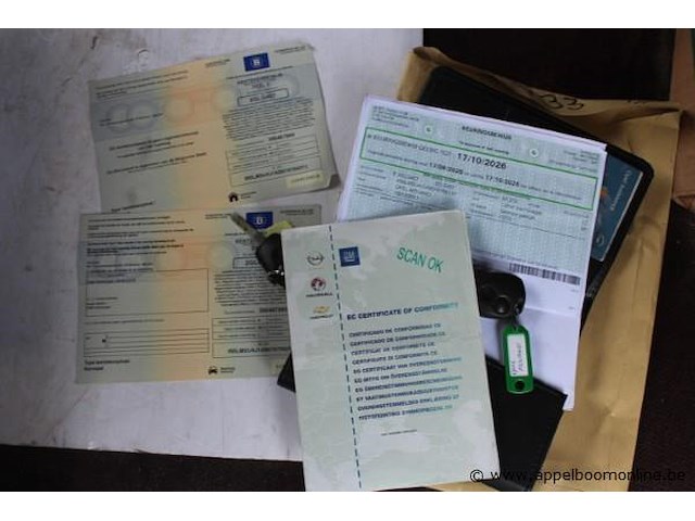 Lichte vrachtwagen opel movona, datum 1ste inschrijving 10/10/2011, chassisnummer w0lmsu4j1ab015756, euro 5, km-stand laatste keuring 57,373 - afbeelding 2 van  10