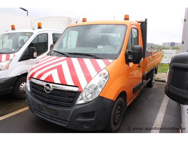 Lichte vrachtwagen opel movona, datum 1ste inschrijving 10/10/2011, chassisnummer w0lmsu4j1ab015756, euro 5, km-stand laatste keuring 57,373 - afbeelding 1 van  10