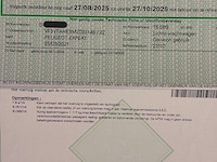 Lichte vrachtwagen peugeot expert, type: v, variant: f, versie: ahk8-b2f01e, chassisnummer: vf3vfahk8mz033146, bouwjaar: 25/03/2021, met kentekenbewijs deel i en ii , gelijkvormigheidsattest, schouwingsbewijs (verlopen) en 1 sleutel - afbeelding 17 van  30