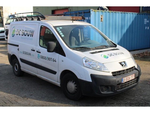 Lichte vrachtwagen peugeot, expert, vf3xs9hm0bz063684, 1e insch 29/11/2011, 1560cm³, 66kw, diesel, euro 5, 162529km, kentekenbewijs deel i, gelijkvormigheidsattest, keuring geldig tot 08/26, identificatieverslag - afbeelding 1 van  16