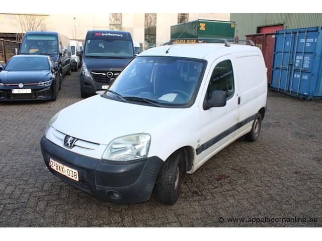 Lichte vrachtwagen peugeot, partner, datum eerste insch 14/11/2006, 1997cm³, 66kw, euro3, 198558km, inschrijvingsbewijs deel i, identificatieverslag, gelijkvormigheidsattest - afbeelding 1 van  18