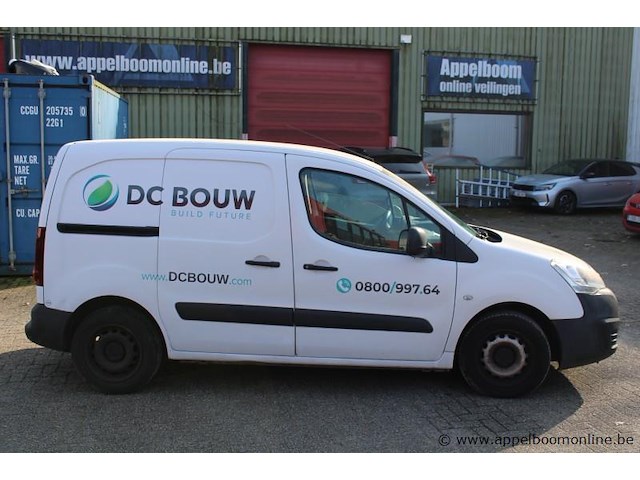 Lichte vrachtwagen peugeot, partner, vf37abhw6hj828322, 1e insch 01/12/2017, 1560cm³, 55kw, diesel, euro 6b, 204424km, kentekenbewijs deel i, keuring geldig tot 08/26, gelijkvormigheidsattest, identificatieverslag - afbeelding 9 van  14