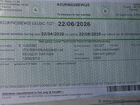 Lichte vrachtwagen, peugeot, partner, vf37bbhw6jn520640, 1e insch 19/06/2018, 1560cm³, 55kw, diesel, euro 6b, 136978km, inschrijvingsbewijs deel i en ii, keuringsbewijs (geldig tot 22/06/2026), gelijkvormigheidsattest, identificatieverslag - afbeelding 8 van  19