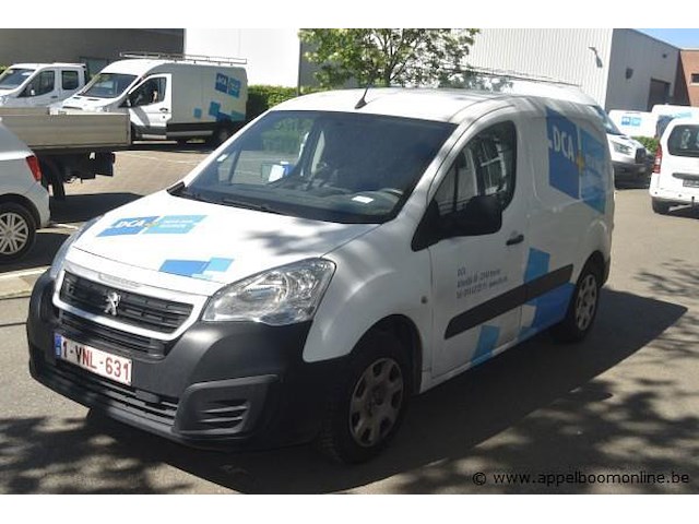 Lichte vrachtwagen peugeot, partner, vf37bbhy6jn550776, 1e insch 09/01/2019, 1560cm³, 73kw, diesel, euro 6b, 133071km, inschrijvingsbewijs deel ii, keuringsbewijs (geldig tot 17/01/2027), gelijkvormigheidsattest, identificatieverslag - afbeelding 1 van  19