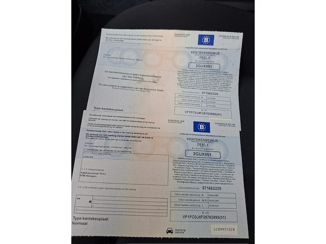 Lichte vrachtwagen renault kangoo (2006 / vf1 fc0 j4f 35 763 895) - afbeelding 21 van  21