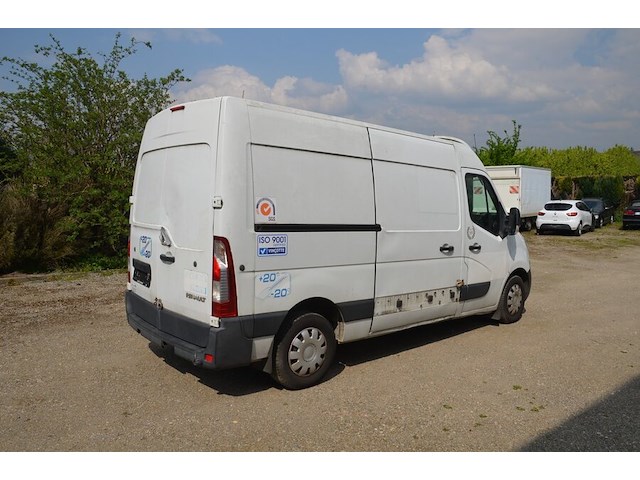 Lichte vrachtwagen renault master, type: ma, chassisnummer: vf1mafedc48062258, bouwjaar: 15/11/2012 met koeling, inschrijvingsbewijs deel i, gelijkvormigheidsattest en verlopen schouwingsbewijs. (b1) - afbeelding 33 van  42