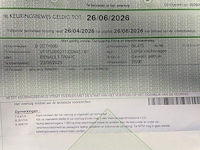Lichte vrachtwagen renault trafic, type l, variant fam9r, versie my6uc4c82a02, ch.nr. vf1fl000271320943, bouwjaar 23-06-2023 (sleutel, boorddocumenten: inschrijvingsbewijs deel i + deel ii, gelijkvormigheidsattest) - afbeelding 30 van  41