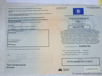 Lichte vrachtwagen renault, trafic, vf1fl000567501112, 1e insch 29/07/2021, 142354km, inschrijvingsbewijs deel i, keuringsbewijs (geldig tot 09/08/2026), gelijkvormigheidsattest, identificatieverslag - afbeelding 9 van  20