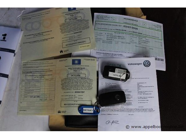 Lichte vrachtwagen volkswagen caddy, cng, datum 1ste inschrijving 29/6/2015, chassisnummer wv1zzz2kzfx149928, km-stand laatste keuring 58.542, euro 5b - afbeelding 5 van  13