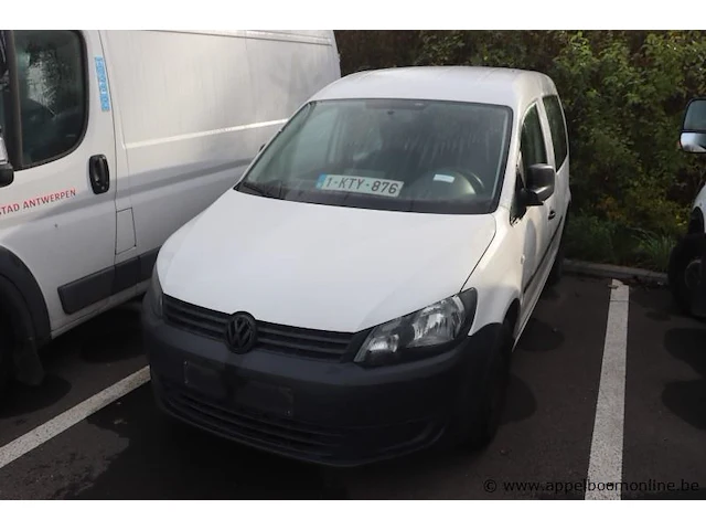 Lichte vrachtwagen volkswagen caddy, datum 1ste inschr 19/11/2013, chassisnr wv1zzz2kzex062488, km-stand 67558, euro 5, schade rondom - afbeelding 1 van  14