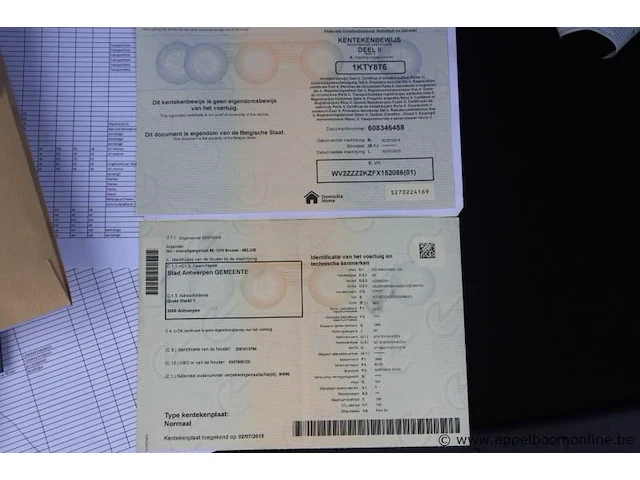 Lichte vrachtwagen volkswagen caddy, datum 1ste inschr 19/11/2013, chassisnr wv1zzz2kzex062488, km-stand 67558, euro 5, schade rondom - afbeelding 14 van  14